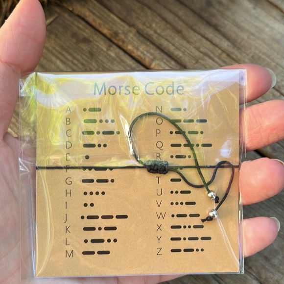 “God is Good” Morse Code Handmade Bracelet - Picture 5 of 5